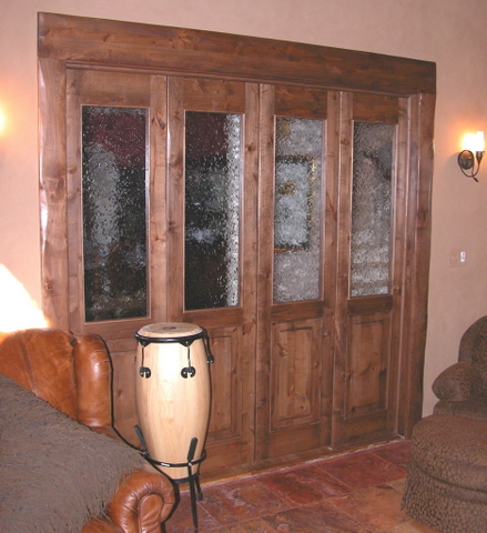 Alder Doors With Glass