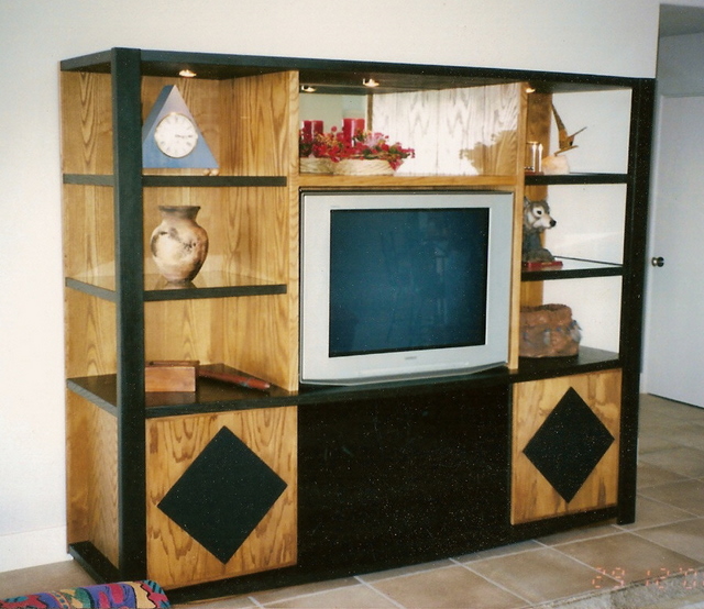 Diamond Ash Entertainment Center