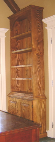 Fir Tall Bookcase