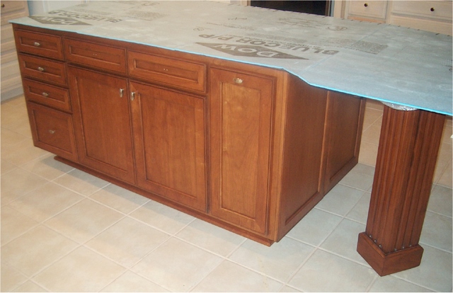 Cherry Kitchen Island