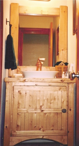 Pine Bath Vanity