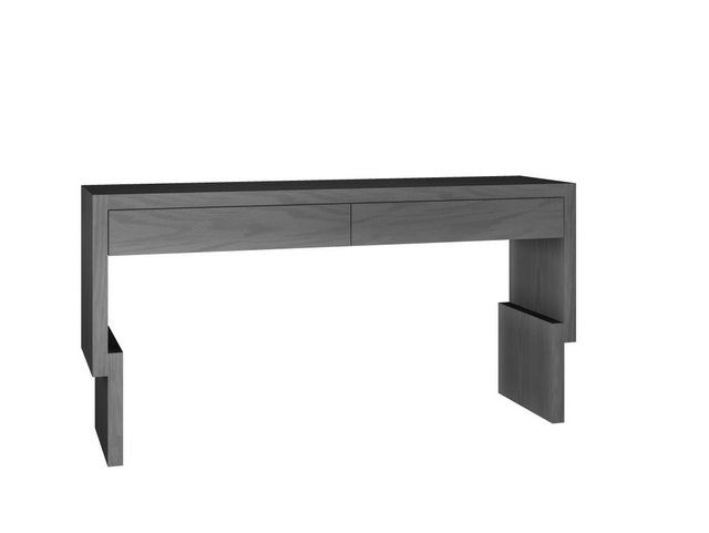 Black Console With drawers