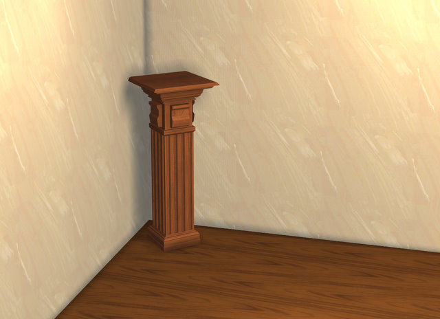 Column Art Display Stand