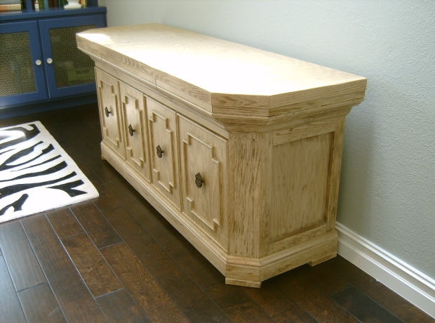 Credenza with Weathered Finish