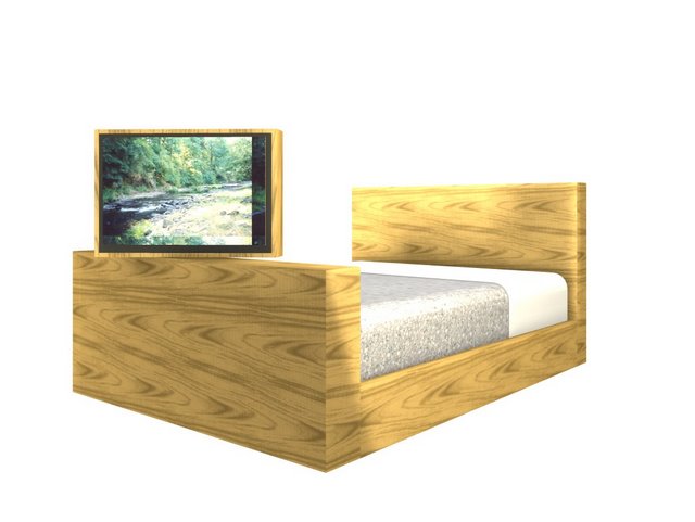 Delano Television Lift Bed Frame