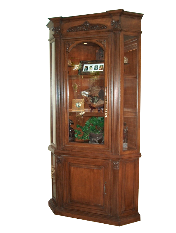 CONDITIONAL DISPLAY CORNER CABINET